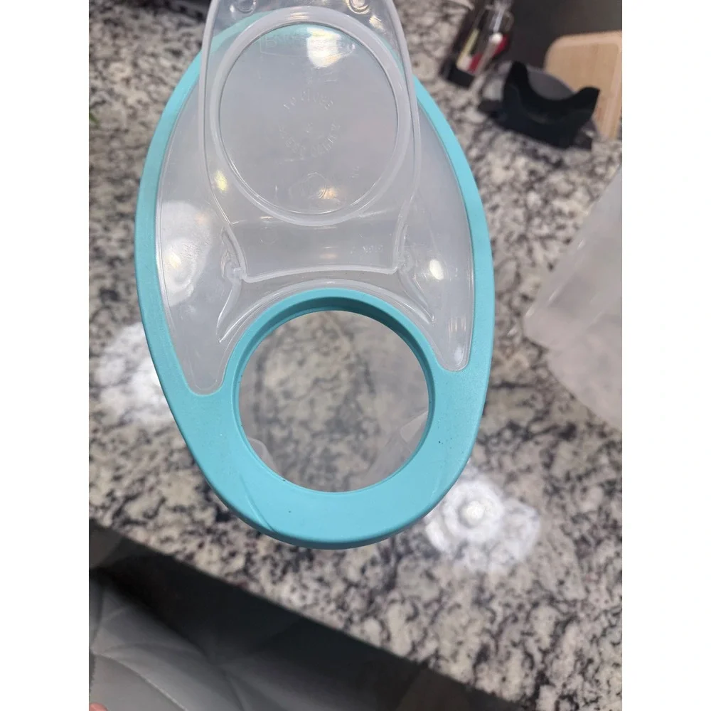Rubbermaid Cereal Keeper 1.5 Gal 24 Cup Teal Lid Food Storage Set of 2